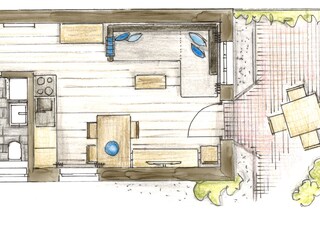 Appartamento per vacanze Zingst Pianta del piano 21
