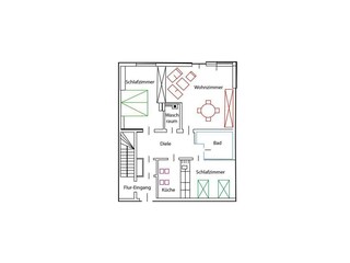 Ferienwohnung Wulfen Außenaufnahme 2
