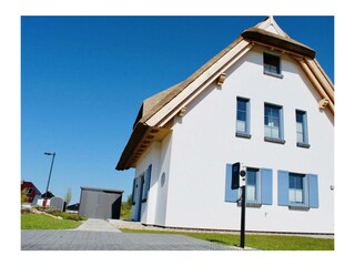 Ferienwohnung Dranske Außenaufnahme 12