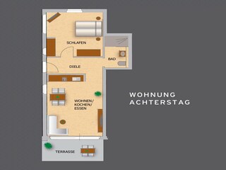 Vakantieappartement Juist Omgeving 9