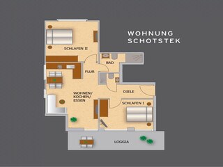 Vakantieappartement Juist Omgeving 4