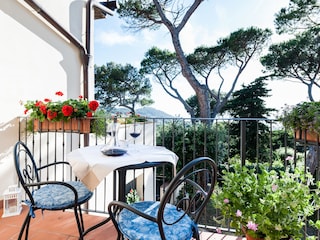 Balkon mit Meerblick