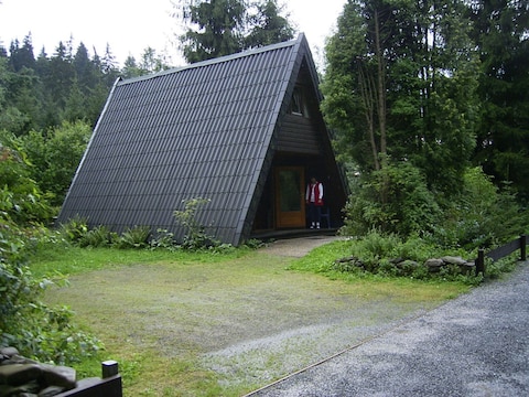 Ferienhaus Nurdachferienhaus / Finnhütte "Erika"