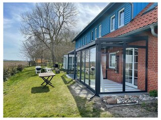 Ferienwohnung Dranske Außenaufnahme 20