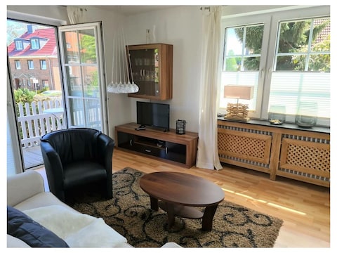 40 m² Ferienwohnung ∙ 1 Schlafzimmer ∙ 2 Gäste