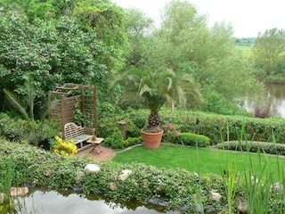 Blick vom Balkon