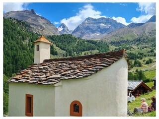 Ferienwohnung Saas-Grund Außenaufnahme 15