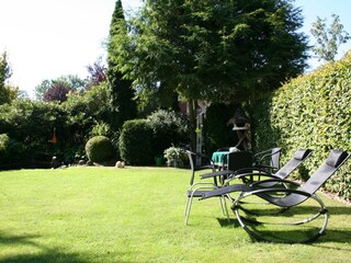 Sun-bathing lawn