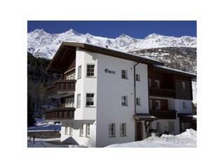 Ferienwohnung Saas-Fee Außenaufnahme 2
