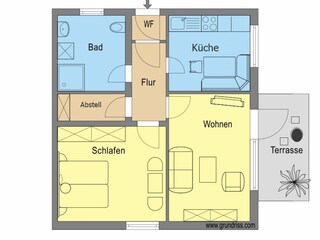 Vakantieappartement Hahnenklee Grondplan 10