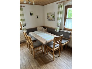 Essbereich im Erdgeschoss