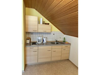 Küche im Obergeschoss