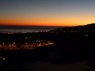 Abendstimmung Terrasse