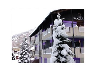 Ferienwohnung Saas-Grund Außenaufnahme 2
