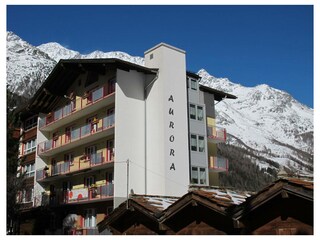 Ferienwohnung Saas-Grund Außenaufnahme 1