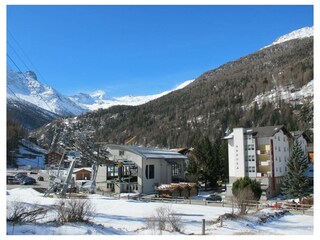 Ferienwohnung Saas-Grund Außenaufnahme 3