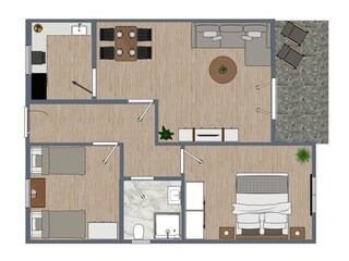 Ferienwohnung Lechbruck am See Außenaufnahme 11