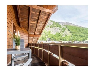 Ferienwohnung Saas-Grund Außenaufnahme 29
