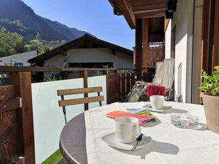 Balkon Apartment Silvretta