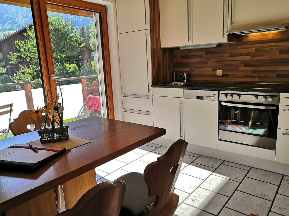 Küche Apartment Silvretta