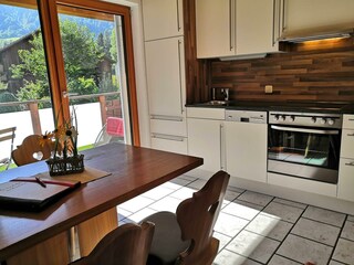 Küche Apartment Silvretta