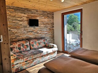 Schlafzimmer 1 Apartment Silvretta