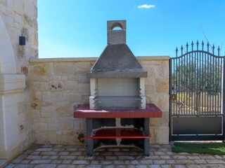 Gemütlicher Barbecue-Bereich