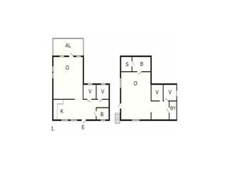 Vakantiehuis Ingarö Grondplan 42