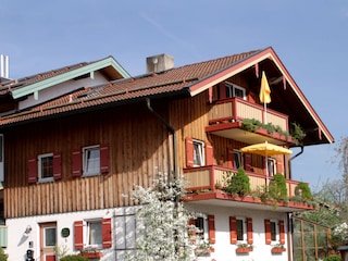 Haus Oberland im Sommer