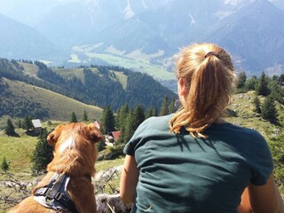 wander in den heimischen Bergen