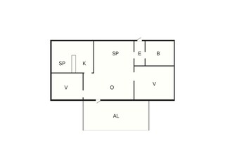 Vakantiehuis Falkenberg (Schweden) Grondplan 25