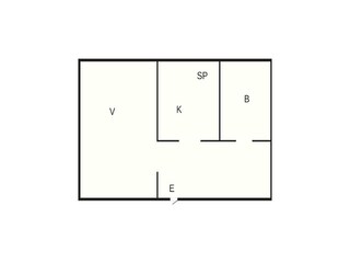 Vakantiehuis Löttorp Grondplan 24