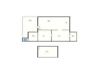 Maison de vacances Hvalpsund Plan d'étage 45