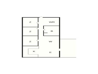 Vakantiehuis Arrild Grondplan 41