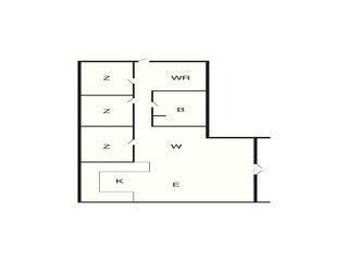 Casa de vacaciones Arrild Plano de planta 2