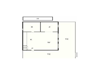 Vakantiehuis Ellös Grondplan 24