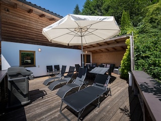 Terrasse mit Grill