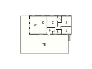 Vakantiehuis Stavang Grondplan 40