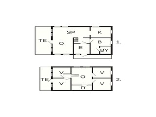 Vakantiehuis Welt Grondplan 38