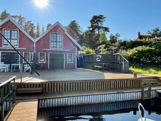 Ferienhaus Auklandshamn Außenaufnahme 8