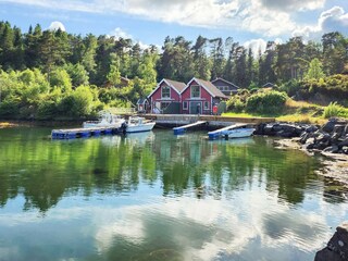 Ferienhaus Auklandshamn Außenaufnahme 2