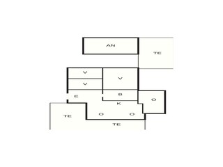 Vakantiehuis Auklandshamn Grondplan 33