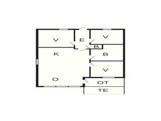 Casa per le vacanze Tornes Pianta del piano 6