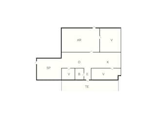 Ferienhaus Gedsted Grundriss 6