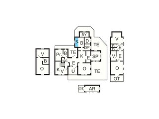 Casa per le vacanze Tornes Pianta del piano 98