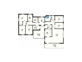 Maison de vacances Kvenvær Plan d'étage 41