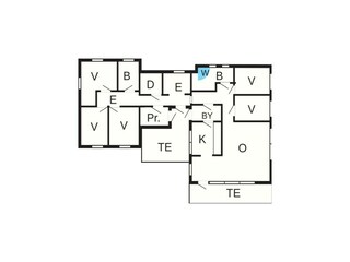 Maison de vacances Kvenvær Plan d'étage 10