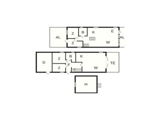 Vakantiehuis Brattvåg Grondplan 9