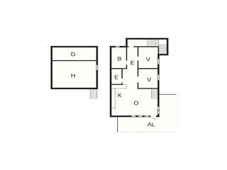 Appartement Eresfjord Grondplan 67