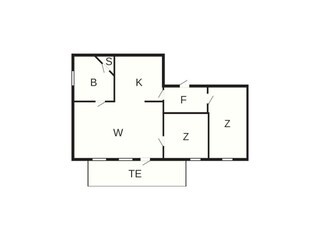 Apartamento Eresfjord Plano de planta 15